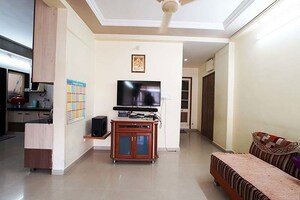 Living Room in 3 BHK Apartment at New Ranip – for Sale