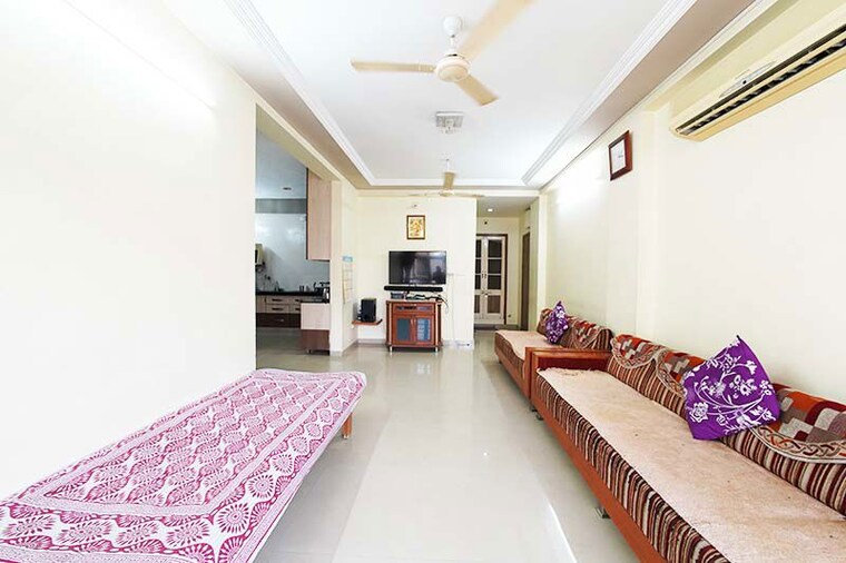 Bedroom, new ranip 3 Bedroom 118 Sq.Yd. Apartment In New Ranip Ahmedabad 10481209