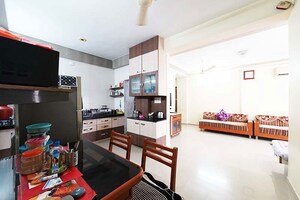 Kitchen in 3 BHK Apartment at New Ranip – for Sale