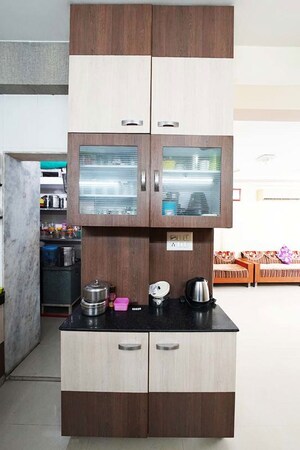 Kitchen in 3 BHK Apartment at New Ranip – for Sale
