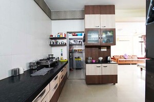 Kitchen in 3 BHK Apartment at New Ranip – for Sale