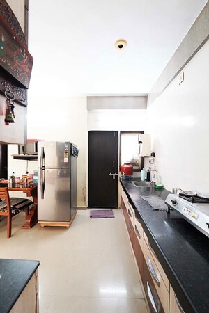 Kitchen in 3 BHK Apartment at New Ranip – for Sale