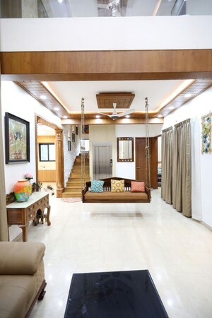 Living Room in 4 BHK Villa at  VDB Livingwalls Secret Soil, Chikkagubbi Village – for Rent