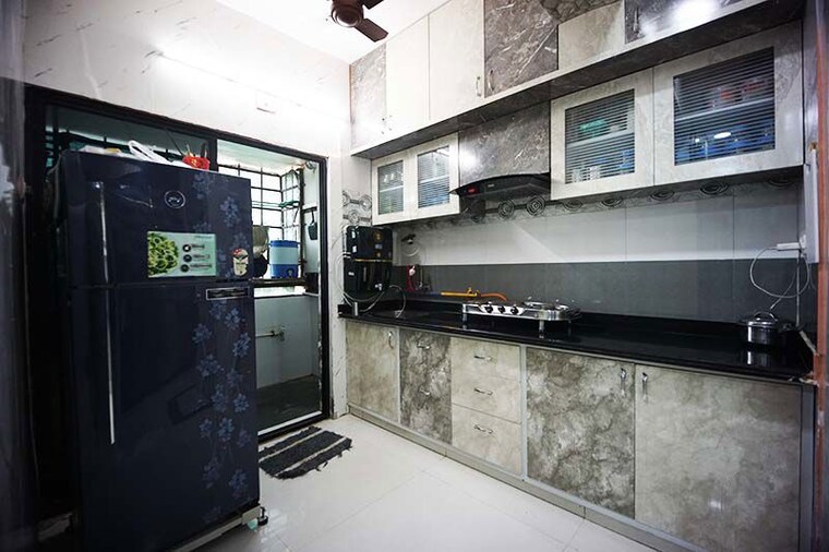 Kitchen, aditya-bungalows 2 Bedroom 120 Sq.Yd. Apartment In Vastral Ahmedabad 10481282