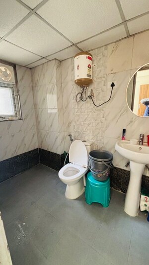 Bathroom in 3 BHK Apartment at Amrapali La Galleria, Tech Zone 4 Greater Noida – for Rent