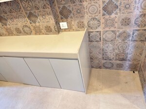 Bathroom in 2 BHK Apartment at Adani Ten BKC, Bandra East – for Rent