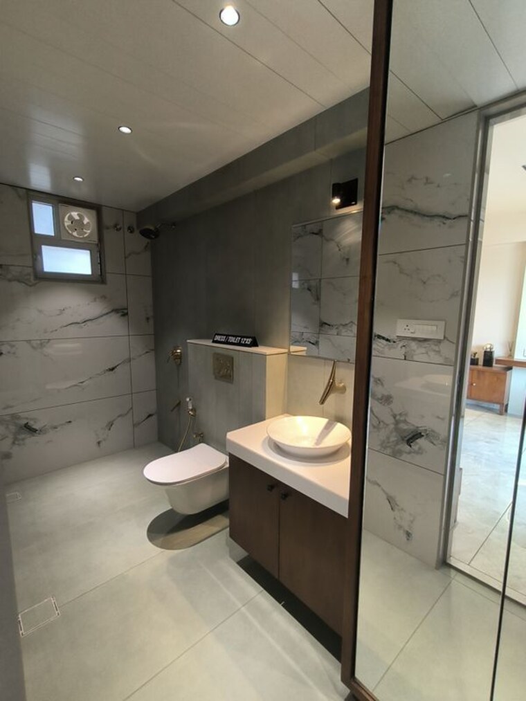 Washroom, sopan-55 4 Bedroom 1850 Sq.Ft. Apartment In Bhayli Vadodara 10481270