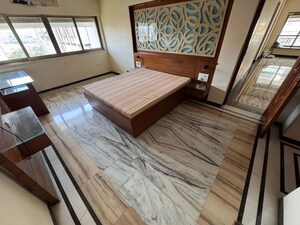 Bedroom in 3 BHK Apartment at Navrang Basant CHS, Cuffe Parade – for Rent