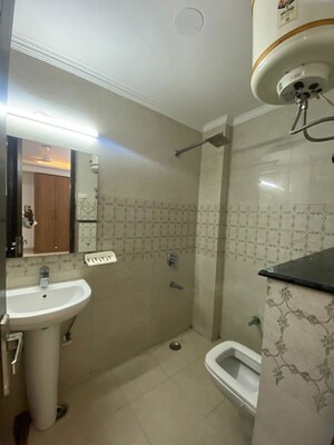 Bathroom in 2 BHK Builder Floor at Saket – for Rent