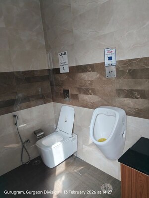 Bathroom in  Office Space at Dundahera Industrial Complex, Udyog Vihar Phase 5 – for Rent