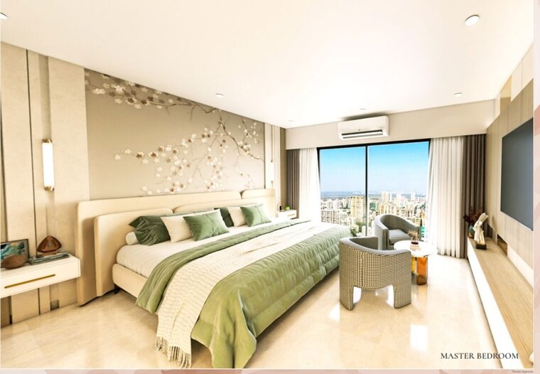 Bedroom, h-rishabraj-trident 5 Bedroom 3328 Sq.Ft. Apartment In Juhu Mumbai 10481265
