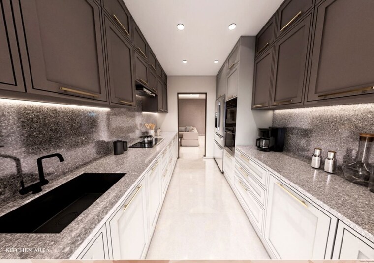 Kitchen, h-rishabraj-trident 5 Bedroom 3328 Sq.Ft. Apartment In Juhu Mumbai 10481265