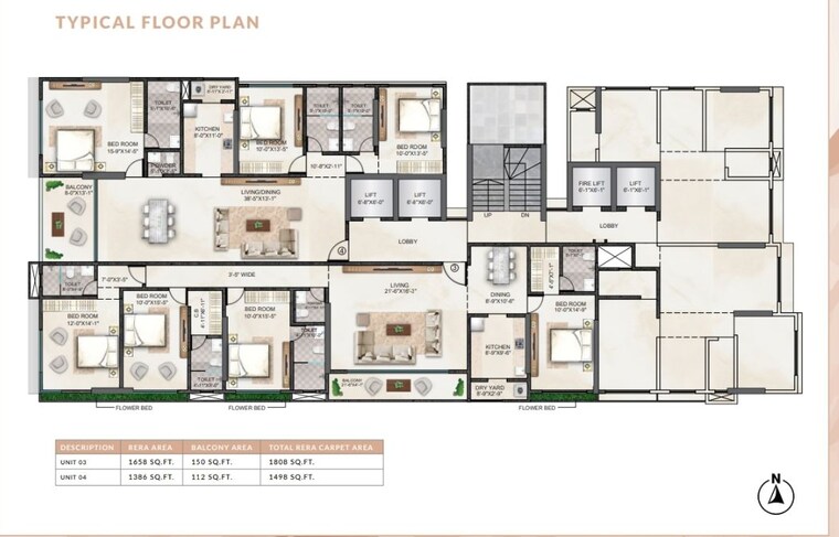 Floor Plan, h-rishabraj-trident 5 Bedroom 3328 Sq.Ft. Apartment In Juhu Mumbai 10481265