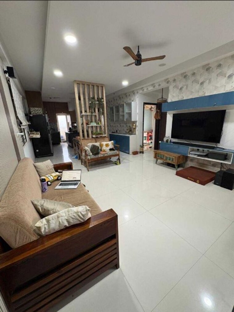 Living Room, myhna-maple 3 Bedroom 1400 Sq.Ft. Apartment In Varthur Bangalore 10481326