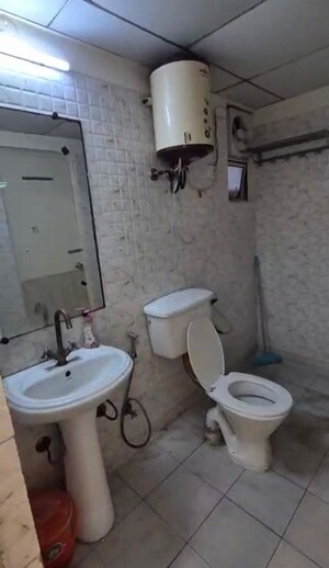 Bathroom in 3 BHK Apartment at Gaur City 1st Avenue, Sector 4 Greater Noida – for Rent