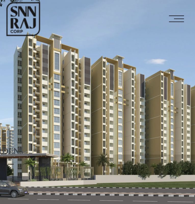 3 BHK 1685 Sq.Ft. Apartment in SNN Raj High Gardens