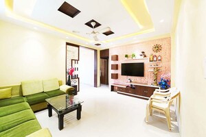 Living Room in 2 BHK Apartment at Chandkheda – for Sale