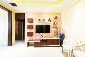 Living Room in 2 BHK Apartment at Chandkheda – for Sale