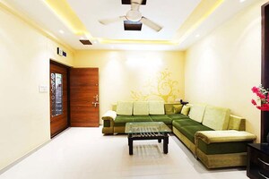 Living Room in 2 BHK Apartment at Chandkheda – for Sale