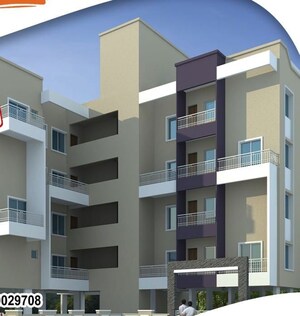 2 BHK Apartment – Exterior View View at Wakad - for Rent