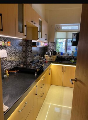 Kitchen in 2 BHK Apartment at Lodha Amara, Kolshet Road – for Rent