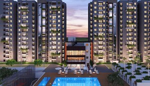 4 BHK Apartment – Exterior View View at Puravankara Purva Zenium, Hosahalli - for Sale
