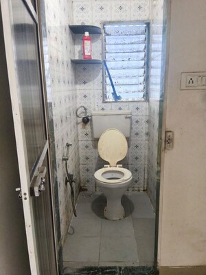 Bathroom in 1 BHK Apartment at Roy Mansion, Santacruz East – for Rent