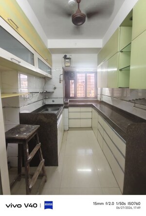 Kitchen in 3 BHK Apartment at Sector 17 Sanpada – for Rent
