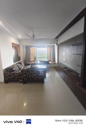Living Room in 3 BHK Apartment at Sector 17 Sanpada – for Rent
