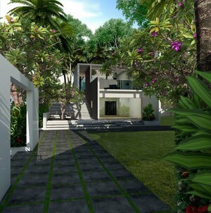 2 BHK Apartment – Exterior View View at New Front Marvella, Dhayari - for Rent