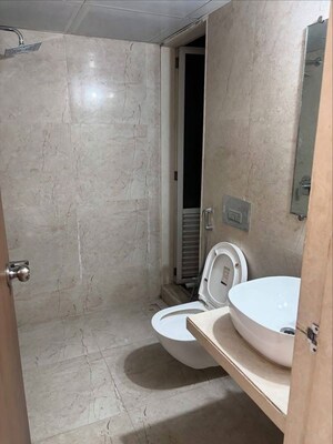 Bathroom in 1.5 BHK Apartment at Dosti West County, Balkum Pada – for Rent