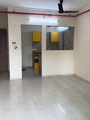 Living Room in 1.5 BHK Apartment at Dosti West County, Balkum Pada – for Rent