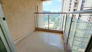 Balcony in 3 BHK Apartment at Damji Shamji Mahavir Spring Tulip Phase 1, Pokhran Road No Two – for Rent