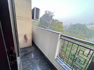Balcony in 2 BHK Builder Floor at Sarvodaya Enclave – for Rent