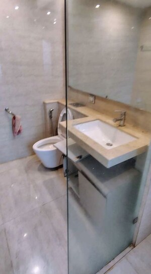 Bathroom in 4 BHK Apartment at One Hiranandani Park, Ghodbunder Road – for Rent