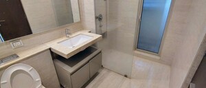 Bathroom in 4 BHK Apartment at One Hiranandani Park, Ghodbunder Road – for Rent