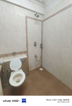 Bathroom in 3 BHK Apartment at Mahavir Amrut, Sanpada – for Rent