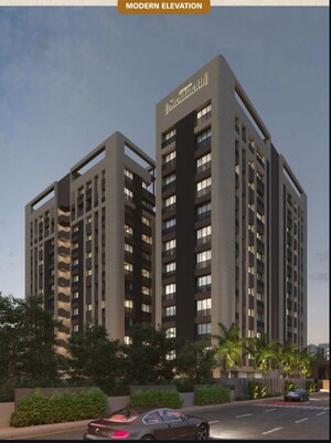 3 BHK Apartment – Exterior View View at Vesu - for Rent