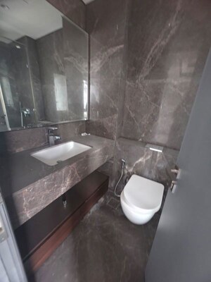 Bathroom in 3 BHK Apartment at Lodha Trump Tower, Worli – for Sale