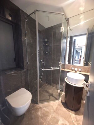 Bathroom in 3 BHK Apartment at Lodha Trump Tower, Worli – for Sale