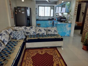 Living Room in 2 BHK Apartment at Shashitara Hills, Vadgaon Budruk – for Sale
