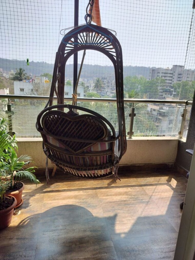 Balcony, shashitara-hills 2 Bedroom 1000 Sq.Ft. Apartment In Vadgaon Budruk Pune 10481630