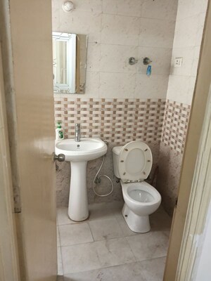 Bathroom in 2 BHK Apartment at Panchsheel Greens II, Sector 16 Greater Noida – for Rent
