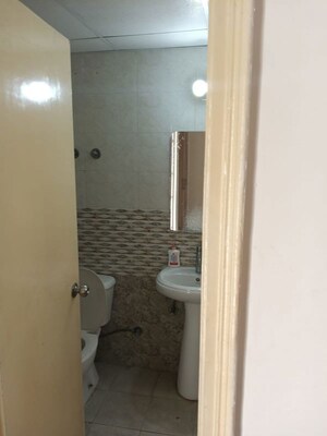 Bathroom in 2 BHK Apartment at Panchsheel Greens II, Sector 16 Greater Noida – for Rent