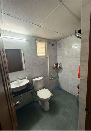 Bathroom in 2 BHK Apartment at Makarba – for Sale