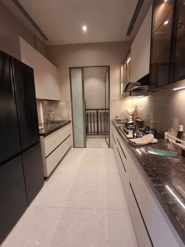 Kitchen, purva-estrella 5 Bedroom 3210 Sq.Ft. Penthouse In Lokhandwala Mumbai 10481697