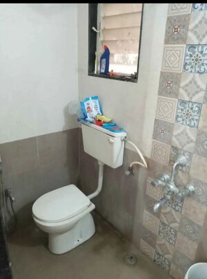 Bathroom in 2 BHK Apartment at Shree Nidhi Phase 2 A Wing, Lohgaon – for Rent