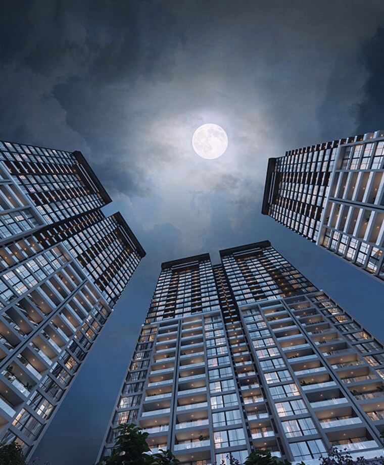 Exterior View, anp-universe 3 Bedroom 1520 Sq.Ft. Apartment In Balewadi Pune 10481763