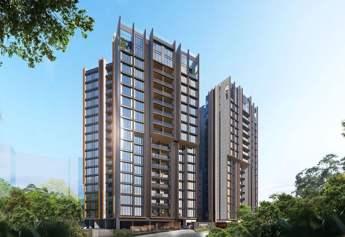3 BHK 1342 Sq.Ft. Apartment in Rustomjee Crescent
