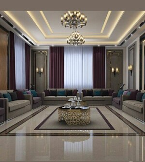 Living Room in 3 BHK Independent House at Kalkaji – for Sale